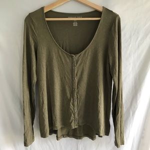 American Eagle Soft and Sexy Long Sleeve Shirt